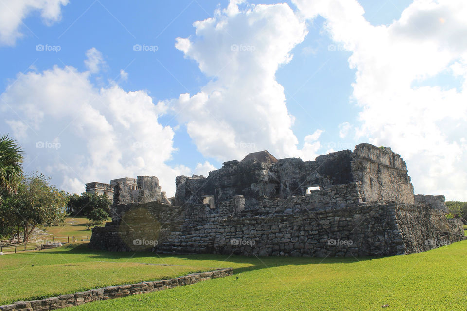 Mayan ruins in Tulum, Mexico