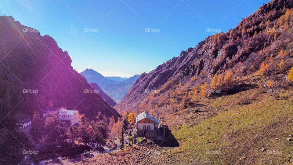 Autumn in the mountains
