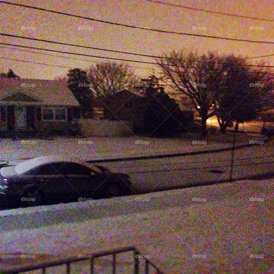 Midnight snow 