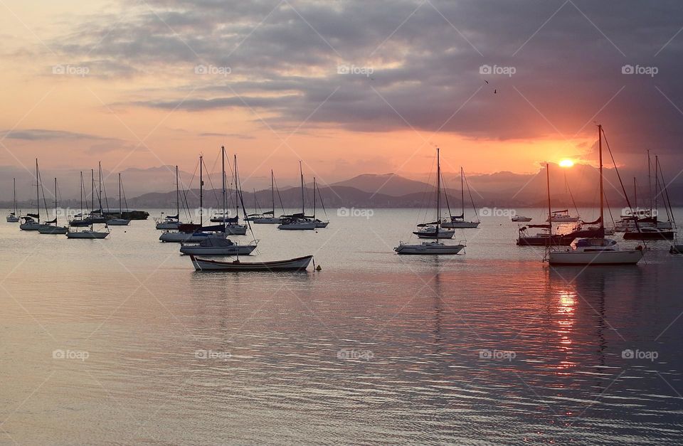 Sunset of Brazil 