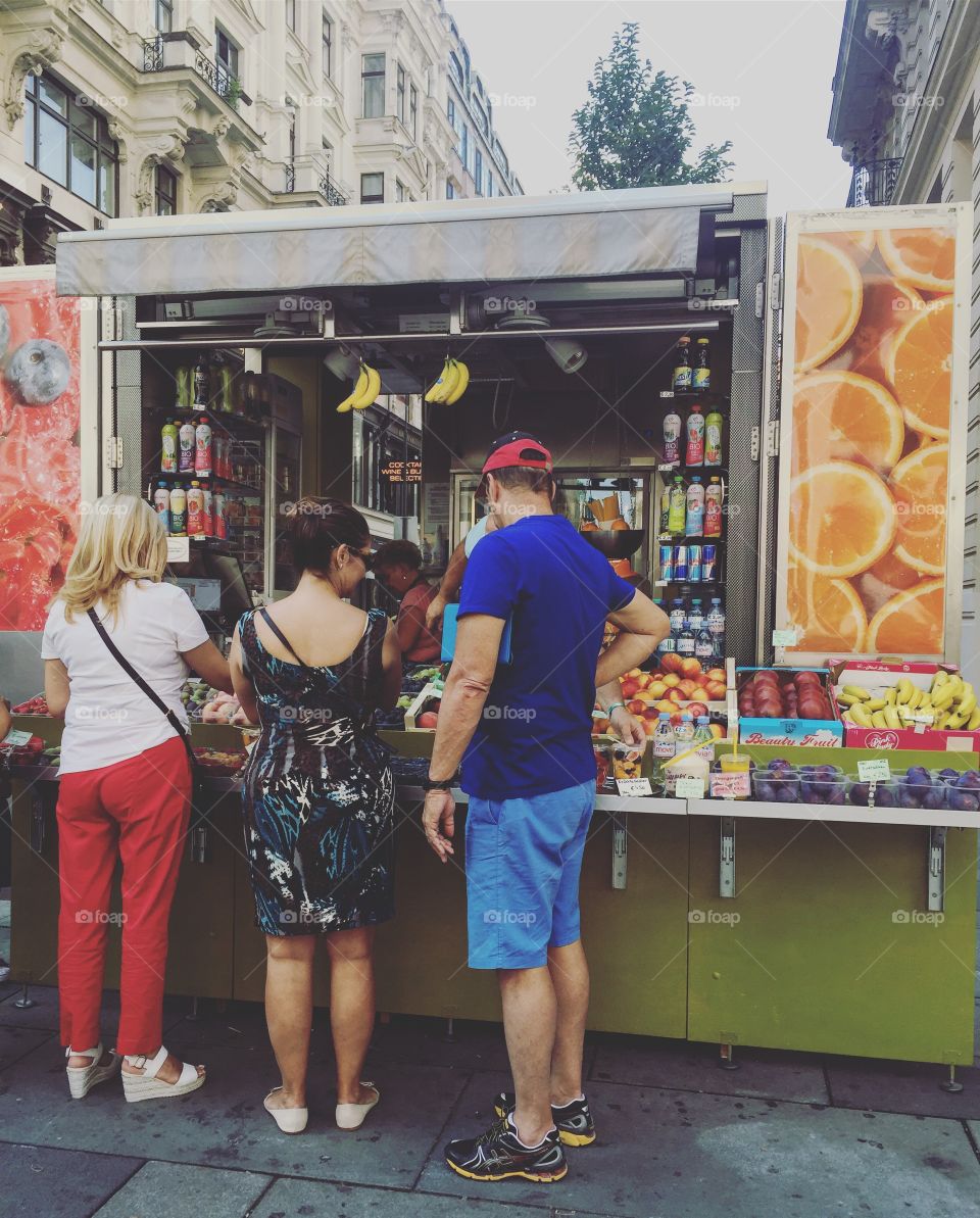 Street food in Vienna 