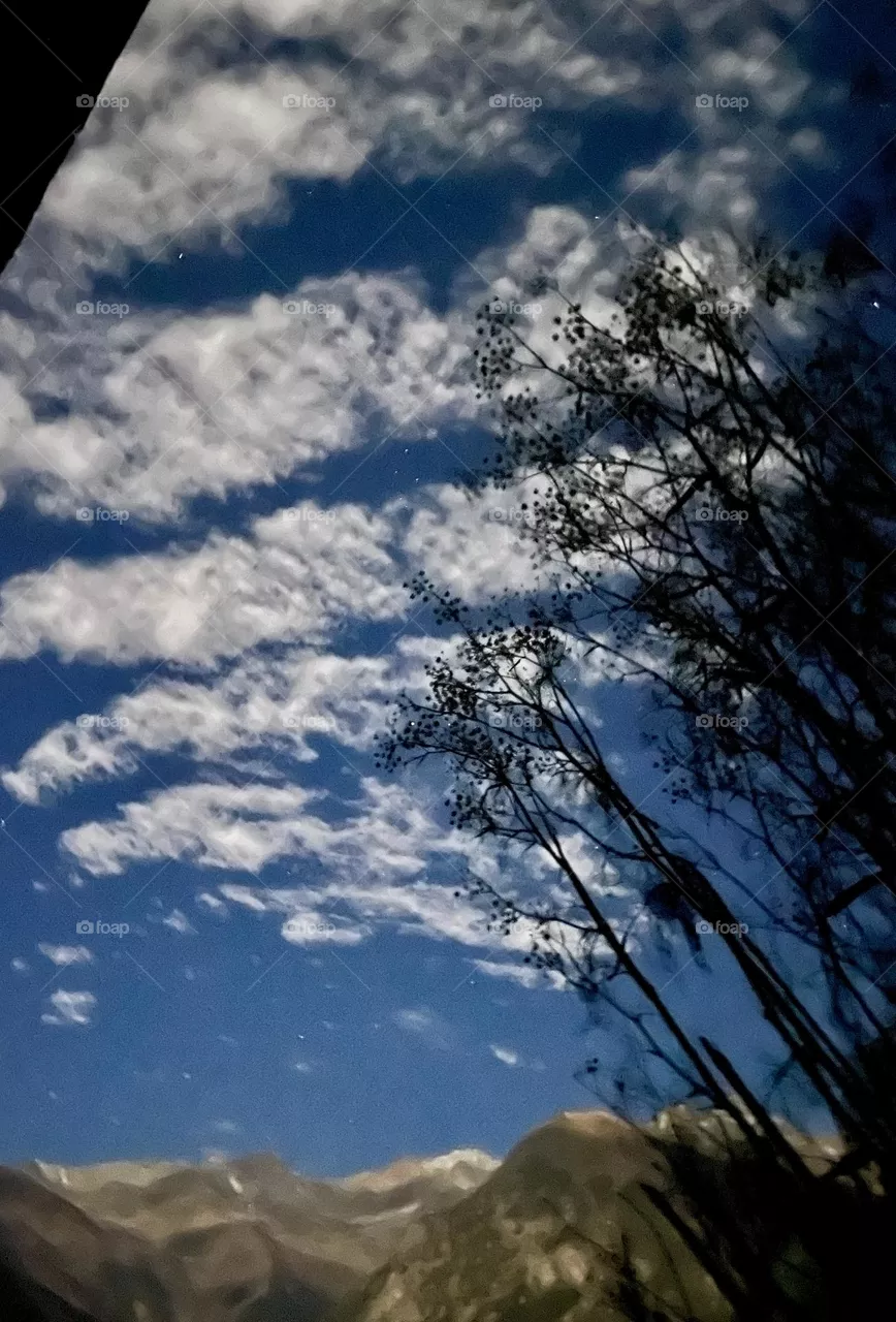 Evening sky