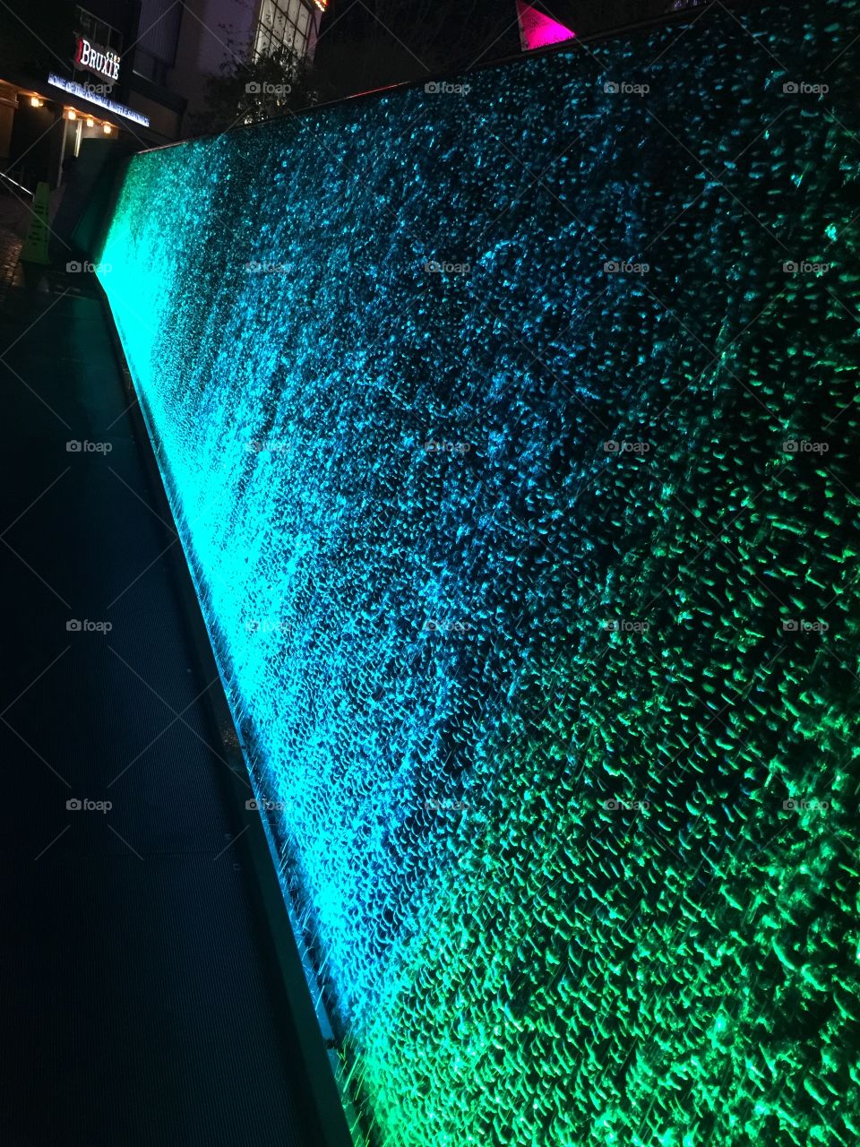 Lights outside New York New York Las Vegas