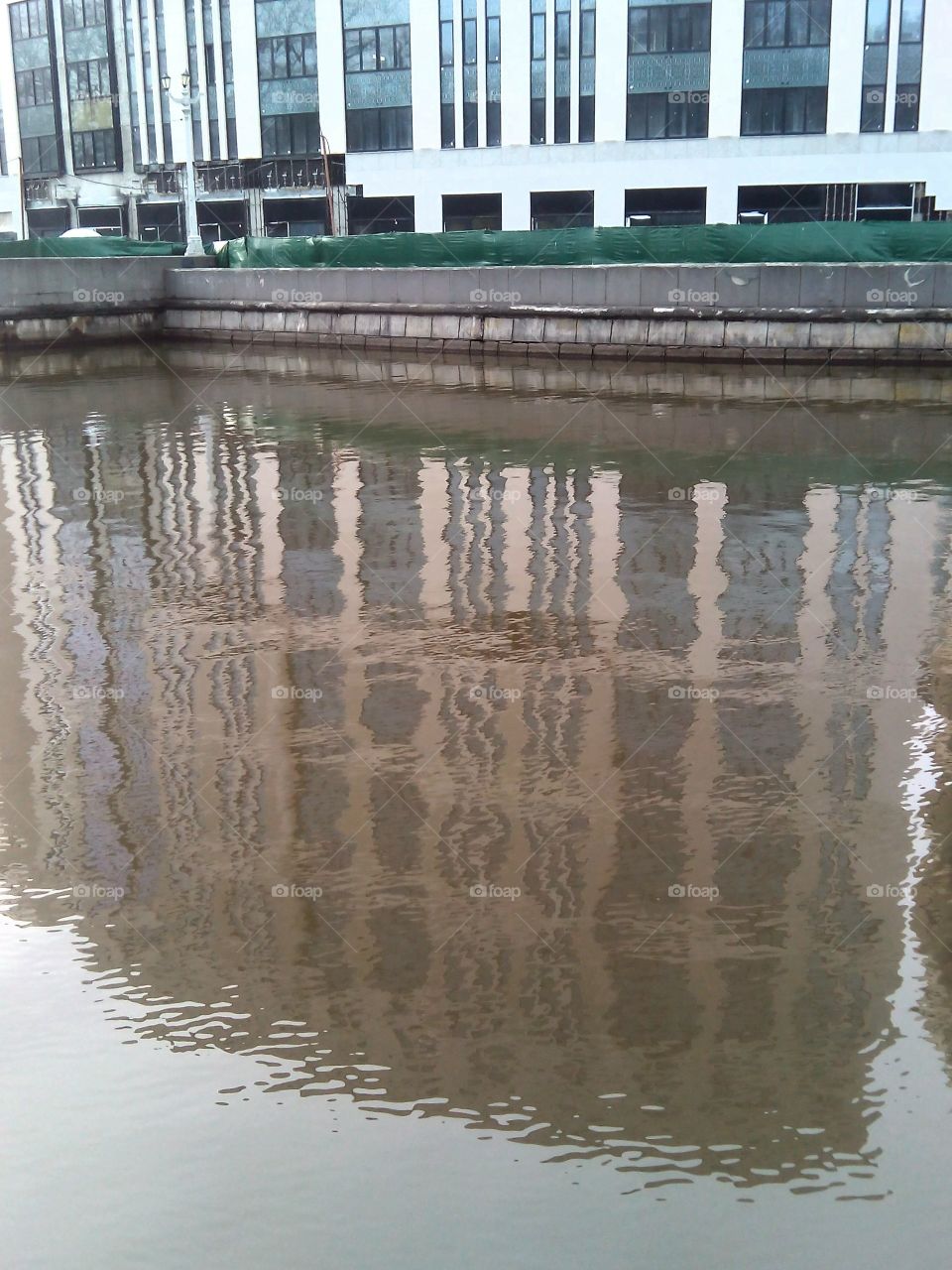 Water, Reflection, No Person, Flood, Architecture