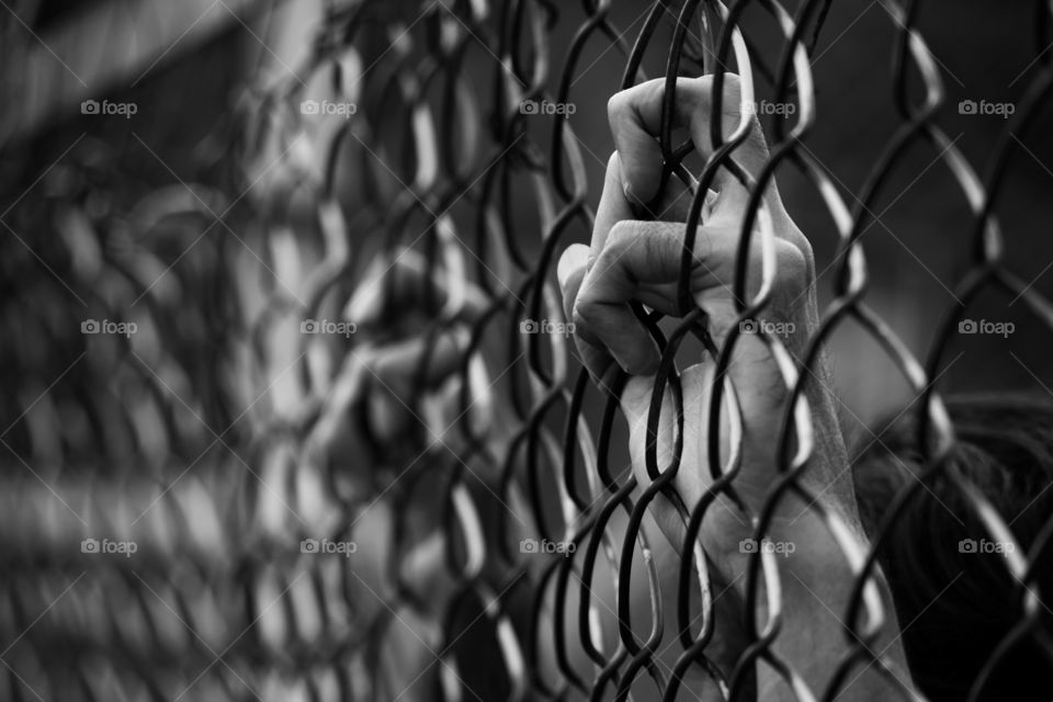 Creative textured with human body part