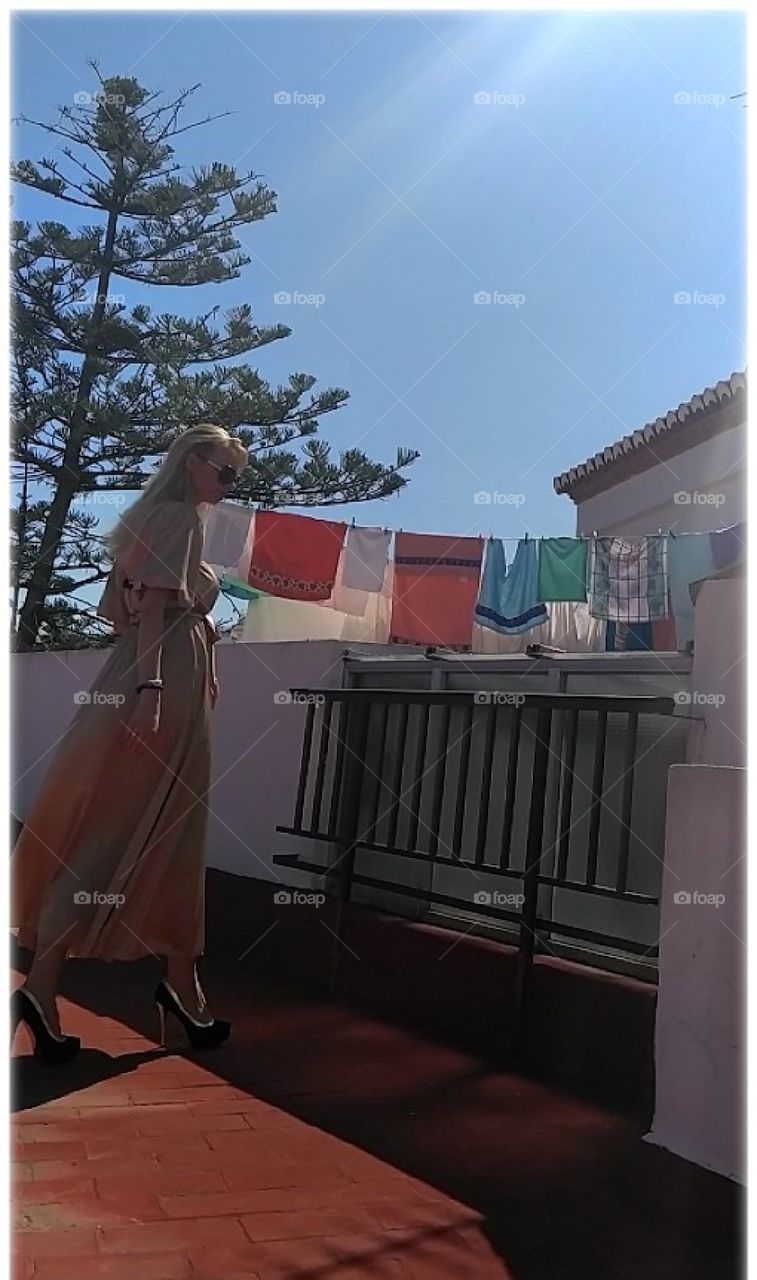 washing and modelling