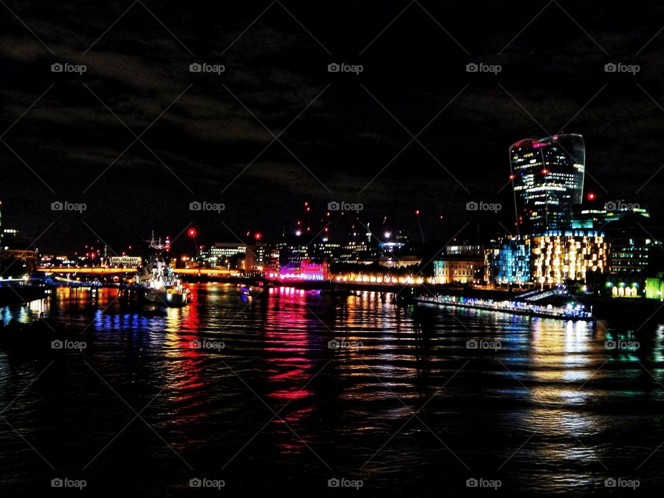 River Thames reflections