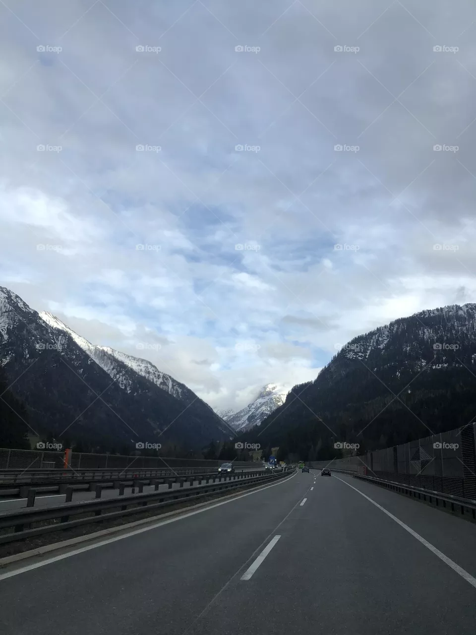 On the road