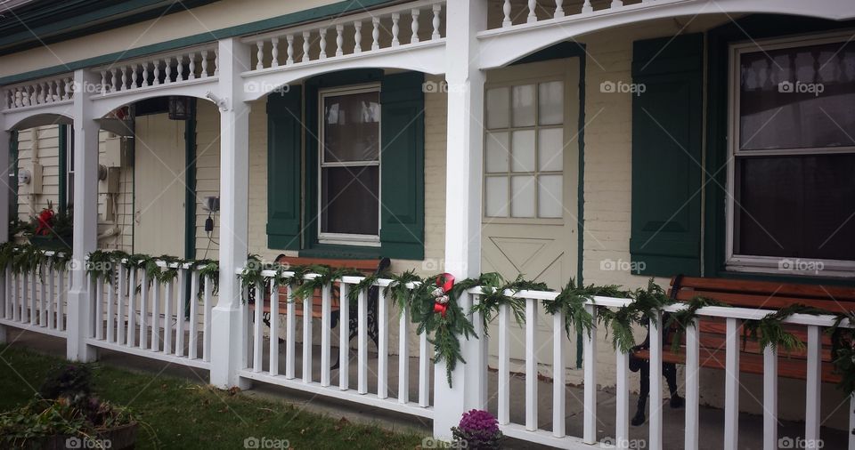 Festive Porch