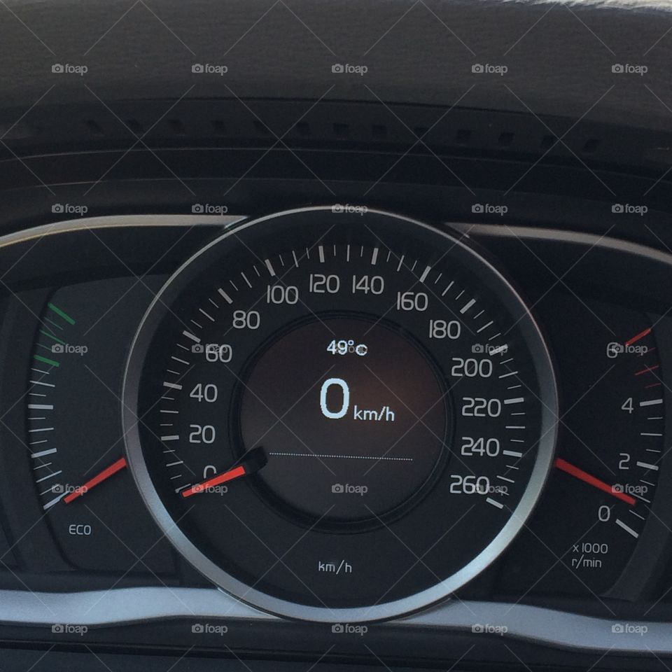 Dashboard, Speedometer, Car, Vehicle, Control