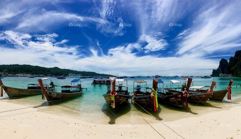 Evolving between blue skies and turquoise waters in south east Asia.