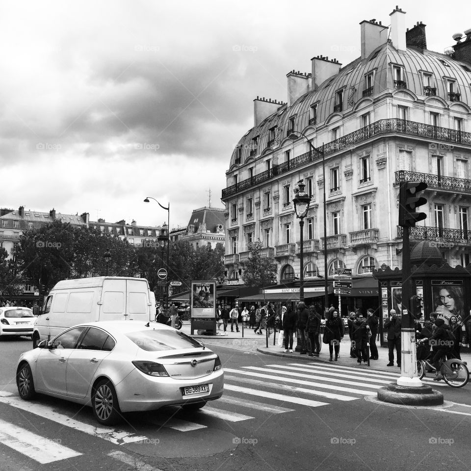Streets of Paris. During my paris trip