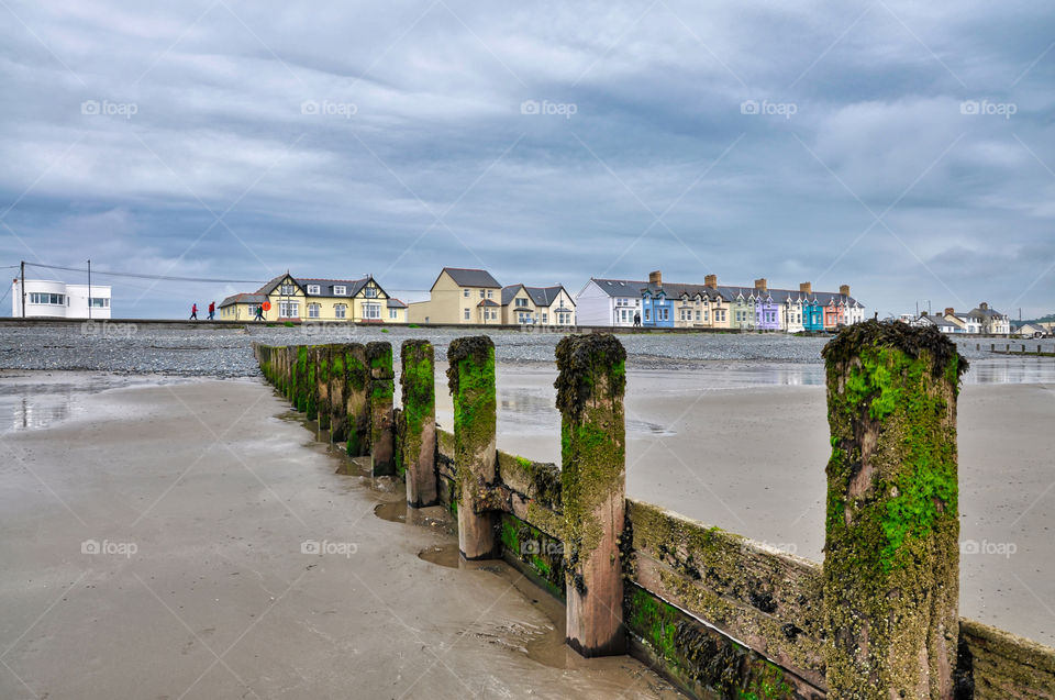 British seaside village. UK.