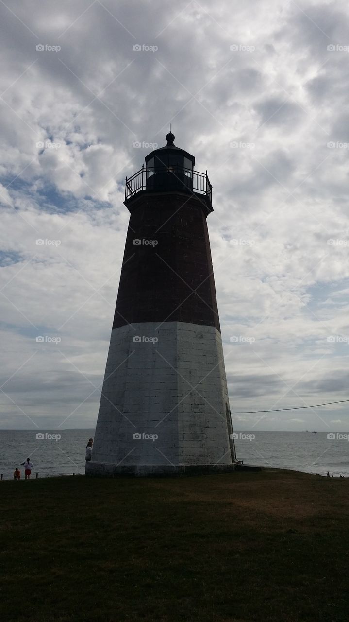 Light house in the sky