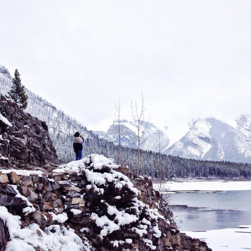 Banff in the winter