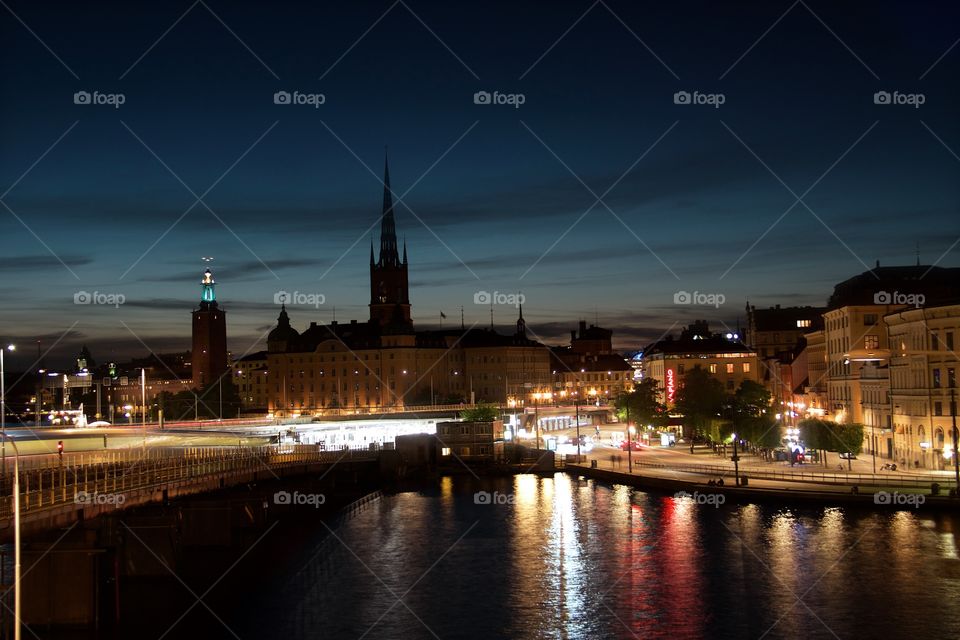 Slussen, Old town, Stockholm, Sweden 
