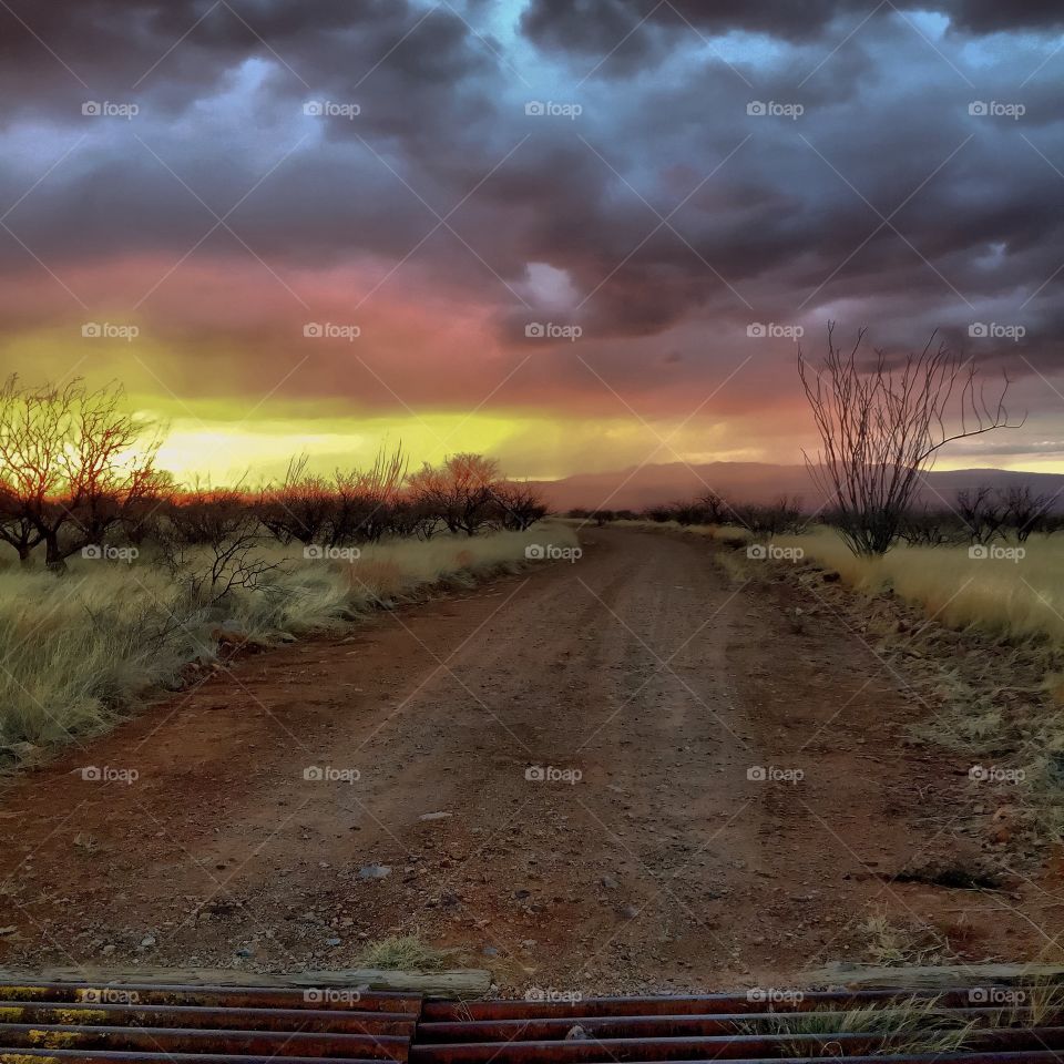 Desert Sunset - Almost Home