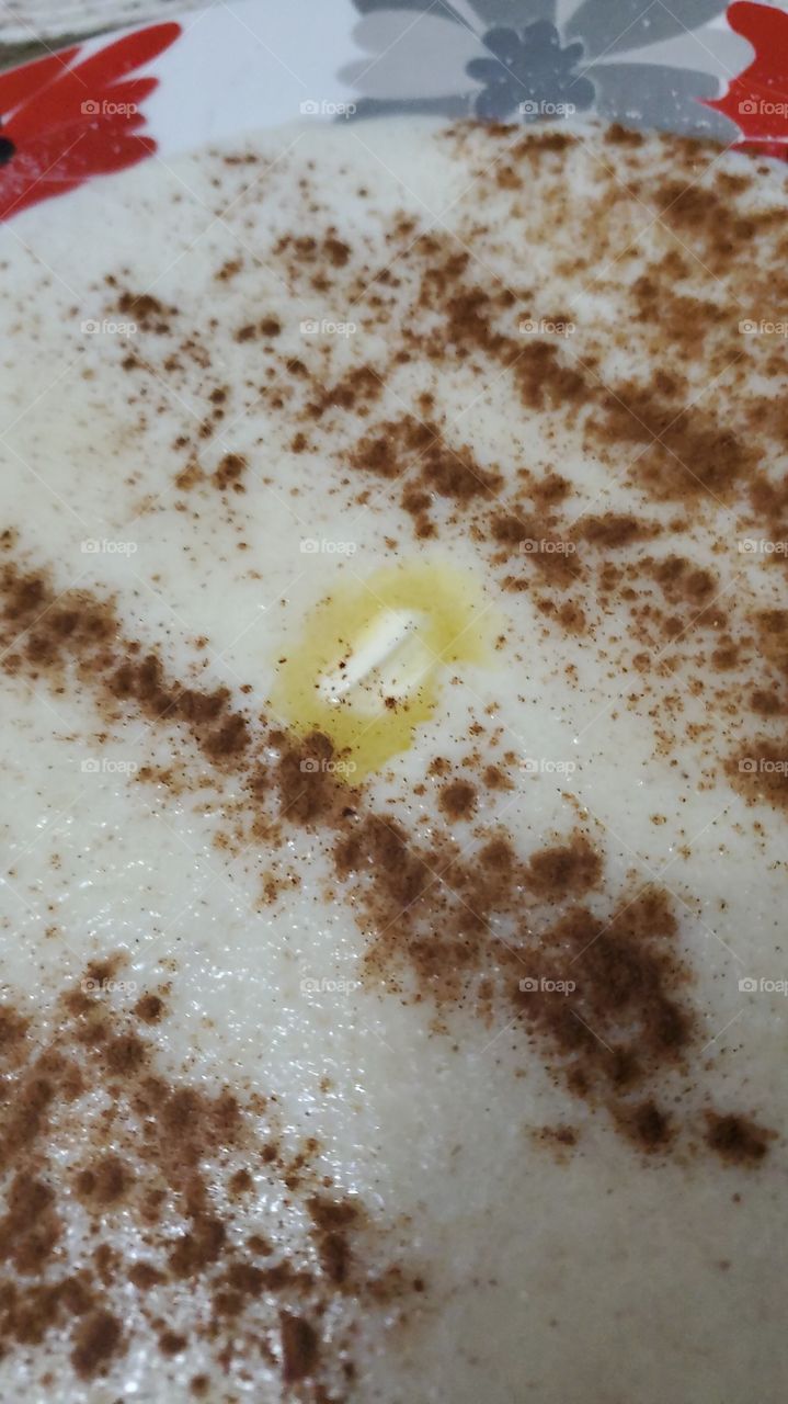 cereal with cinnamon and butter
