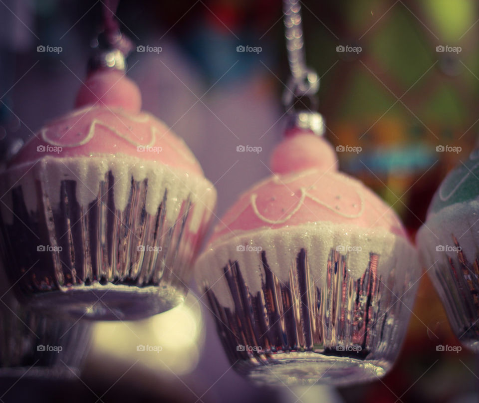 Christmas cupcake tree