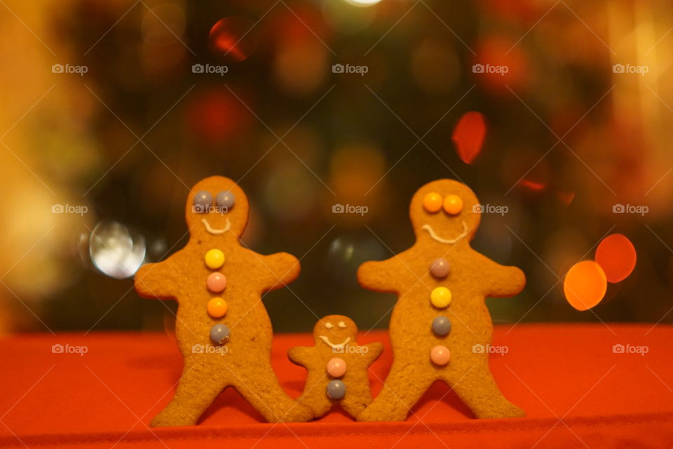 Gingerbread family 