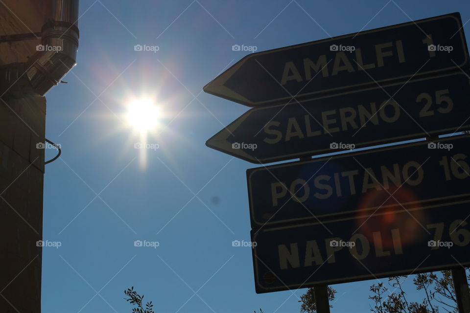 Signs.. Almalfi Coast,  Italy