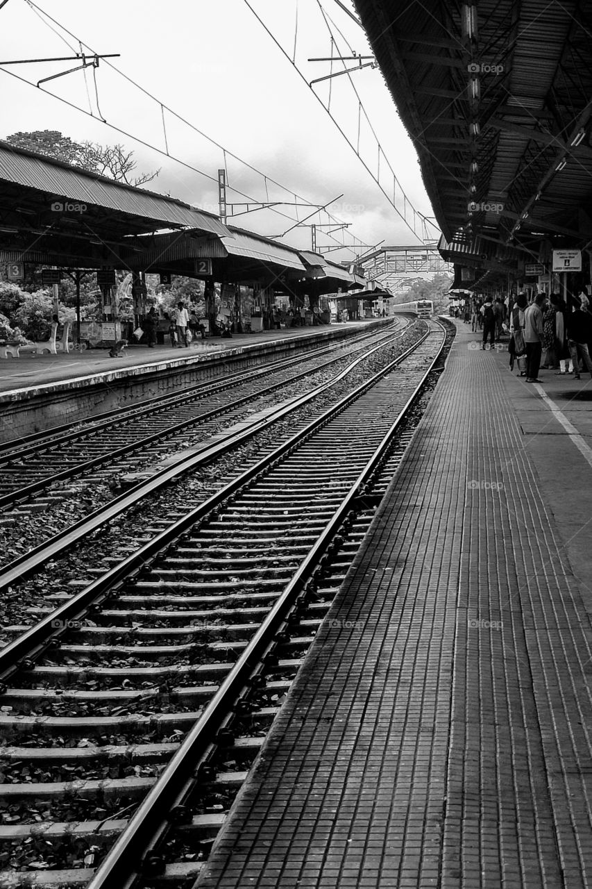 Rail station, is the most busiest & time saving easy way to travel from A to B.