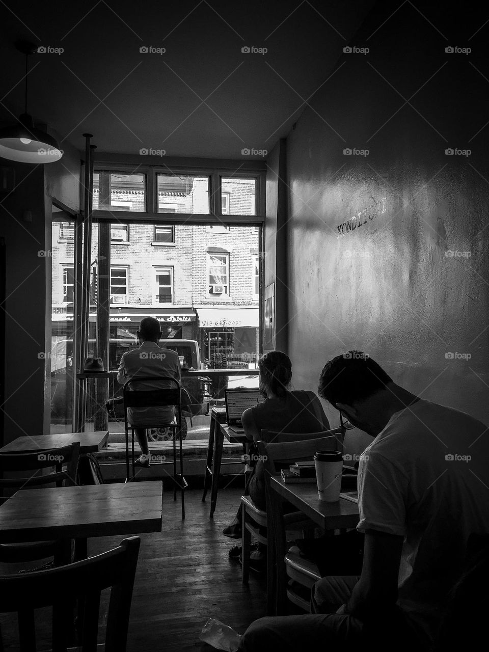 Coffee shop in Brooklyn 