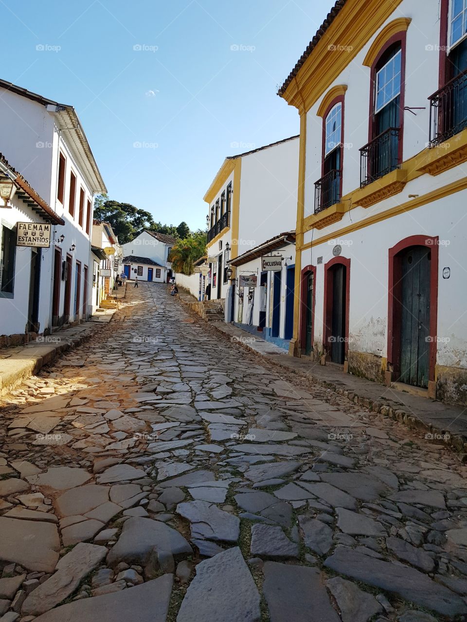 Street in Historic city Ouro Preto
