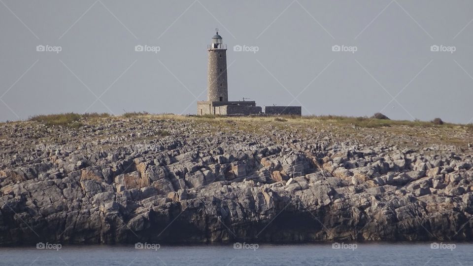 Greece Skyros lighthouse. Greece Skyros lighthouse
