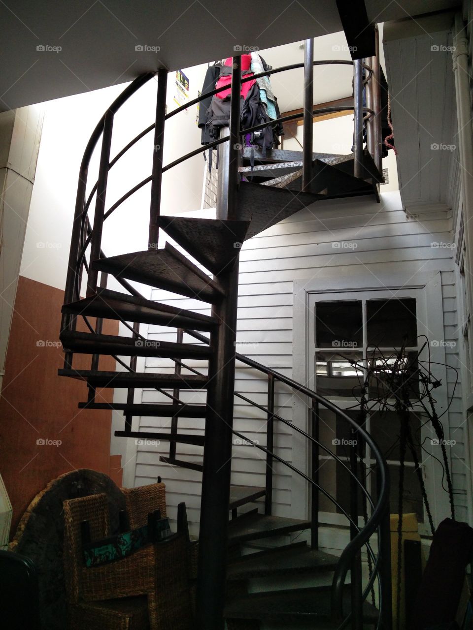 spiral stairs