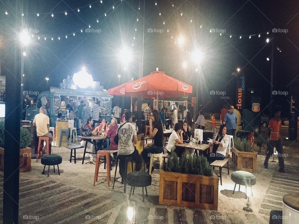 A night out with friends