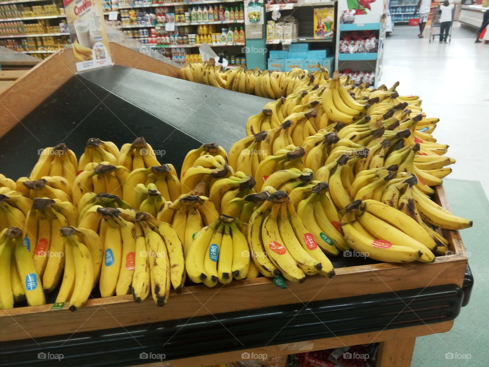 Stock, Food, No Person, Banana, Grow