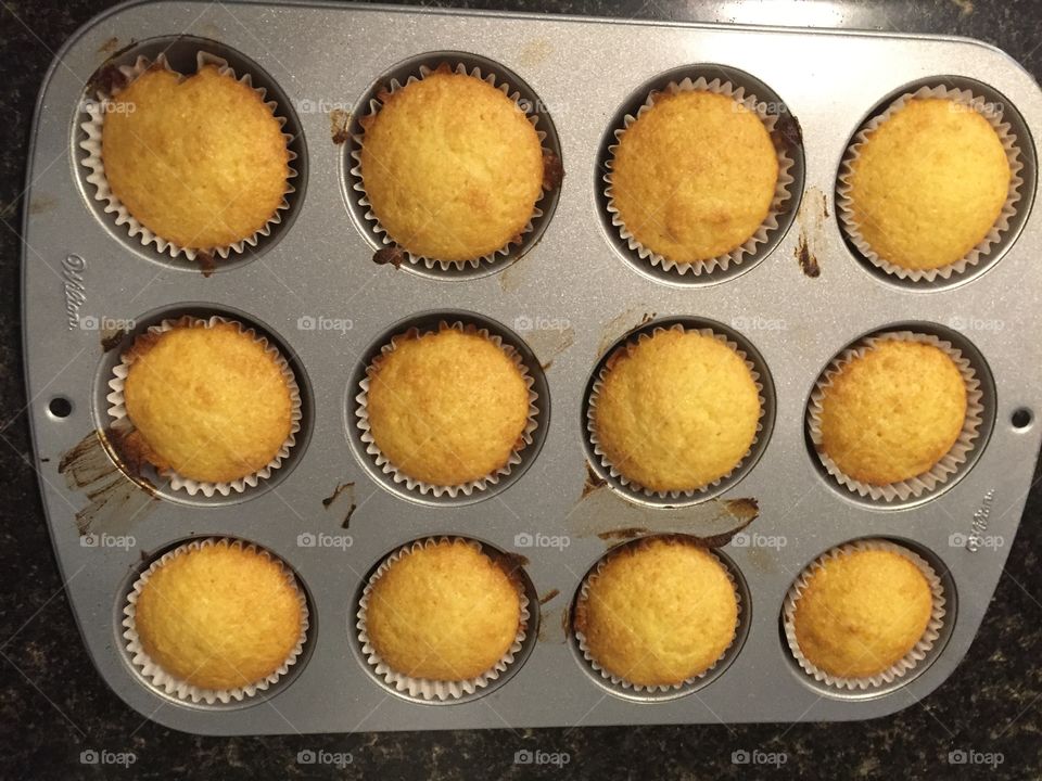 Corn bread muffins 