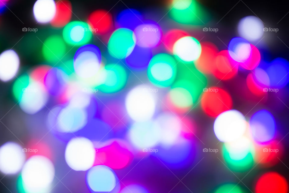 Background Bokeh is colors full 
