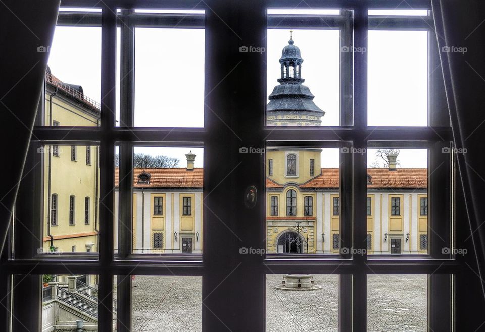 Castle window. 