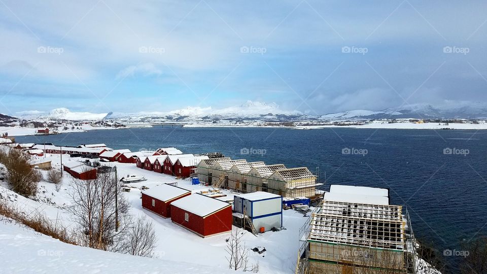 Norwegian Fishing village