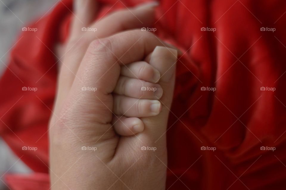 baby hand