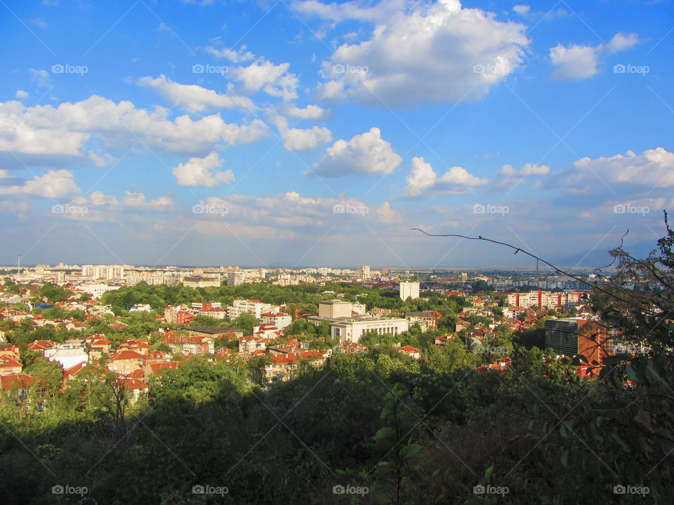 Plovdiv cityscape