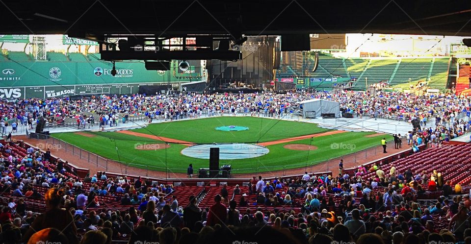Take me out to the ball park...for a concert.  Billy Joel concert at Fenway  Park
