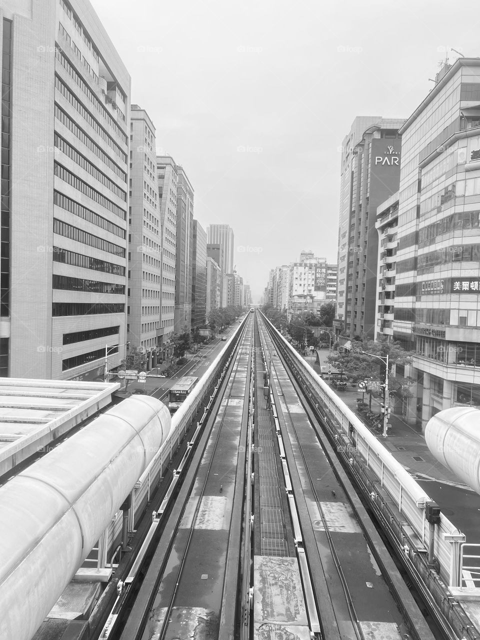 Vintage train station 