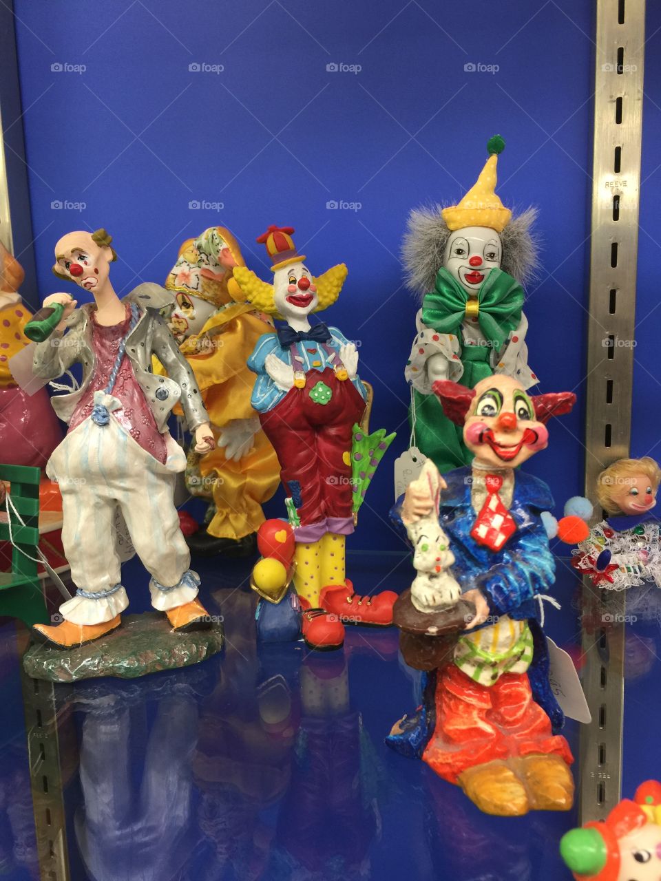 Clown Figurines 