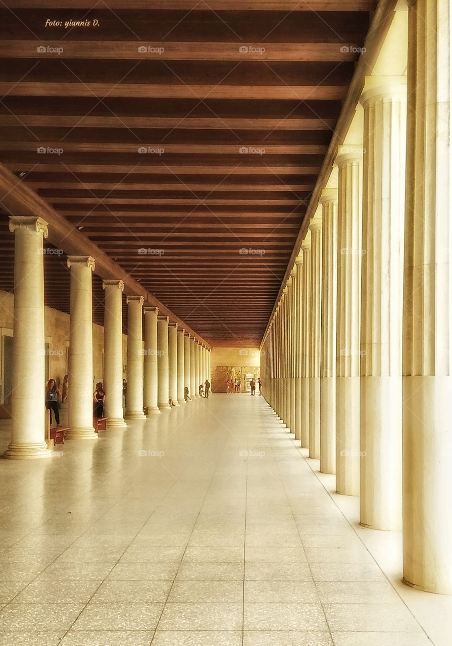 Athens "stoa of attalos"