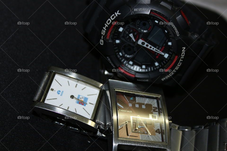 collection of wrist watches