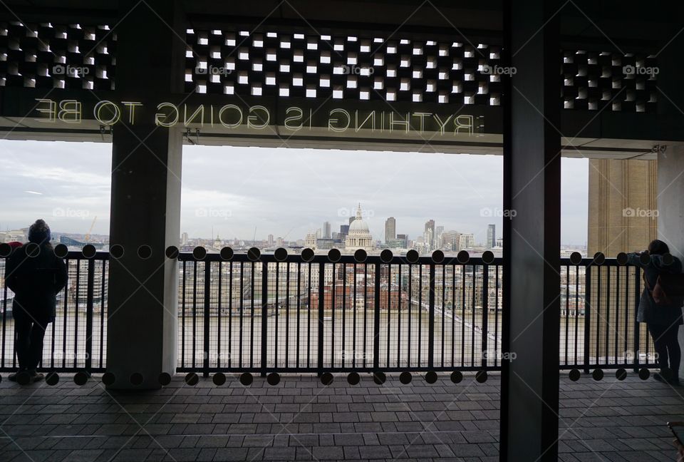 Viewing St Paul’s in London