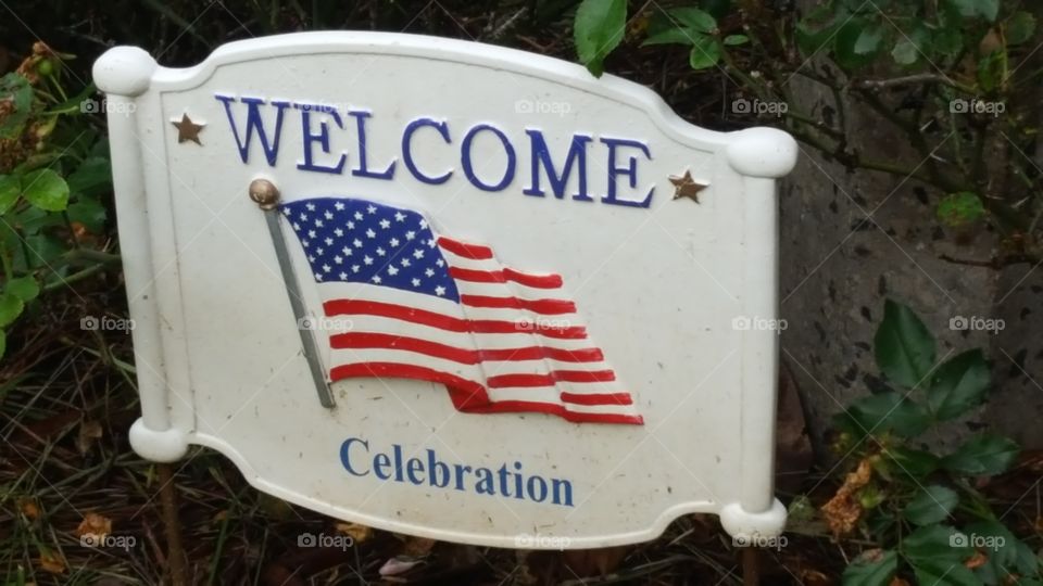 Welcome to Celebration, Florida - USA