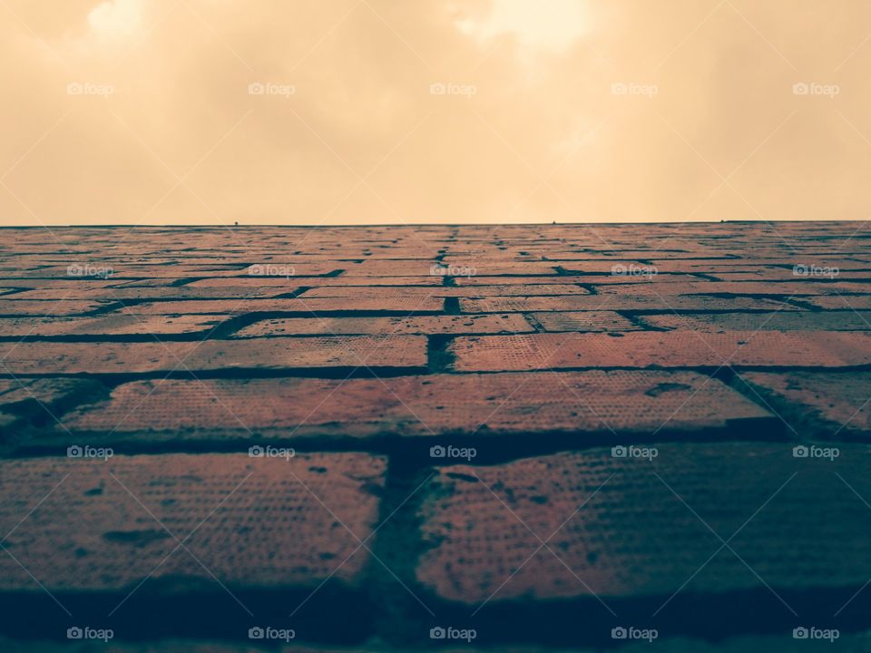 Where bricks meet sky
