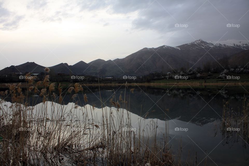 A pice of heaven, Ovan lake in Iran. 