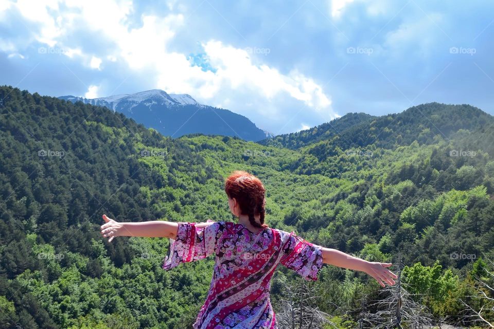 Love for the mountains, Olympus in Greece