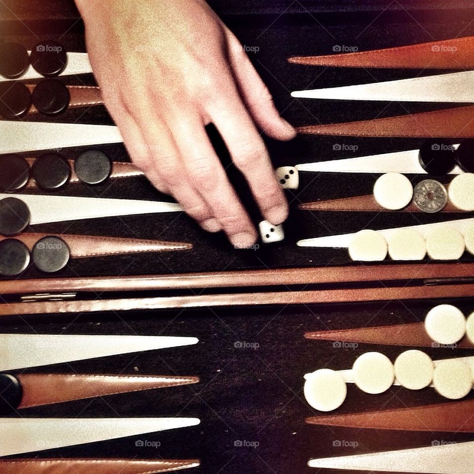 Game of backgammon