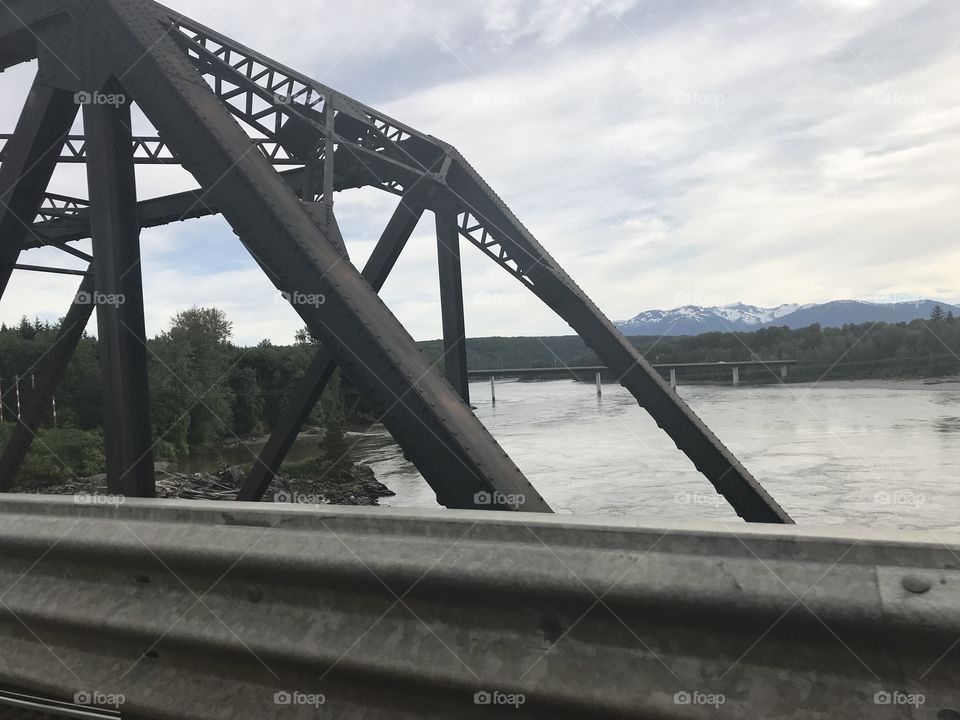 Bridge, No Person, Water, Travel, Transportation System